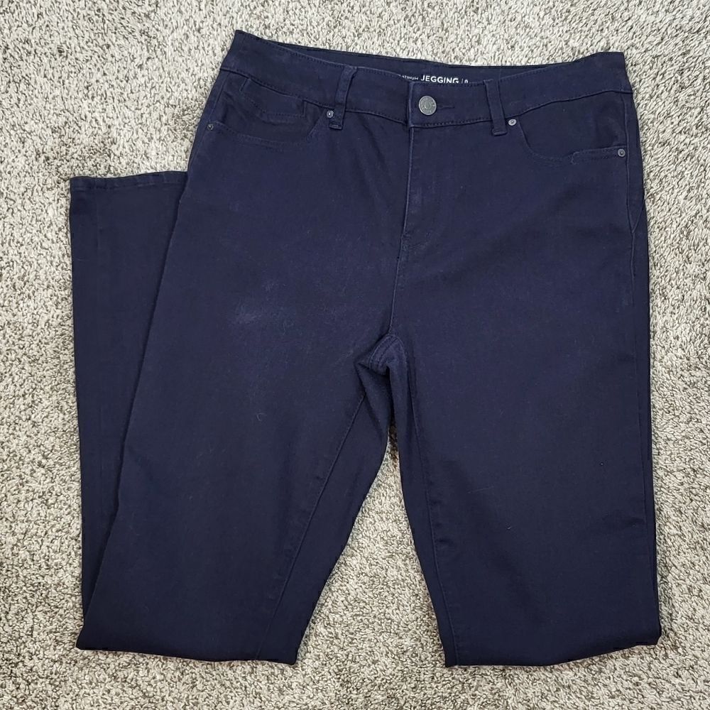 Chico's Platinum Denim Jeggings